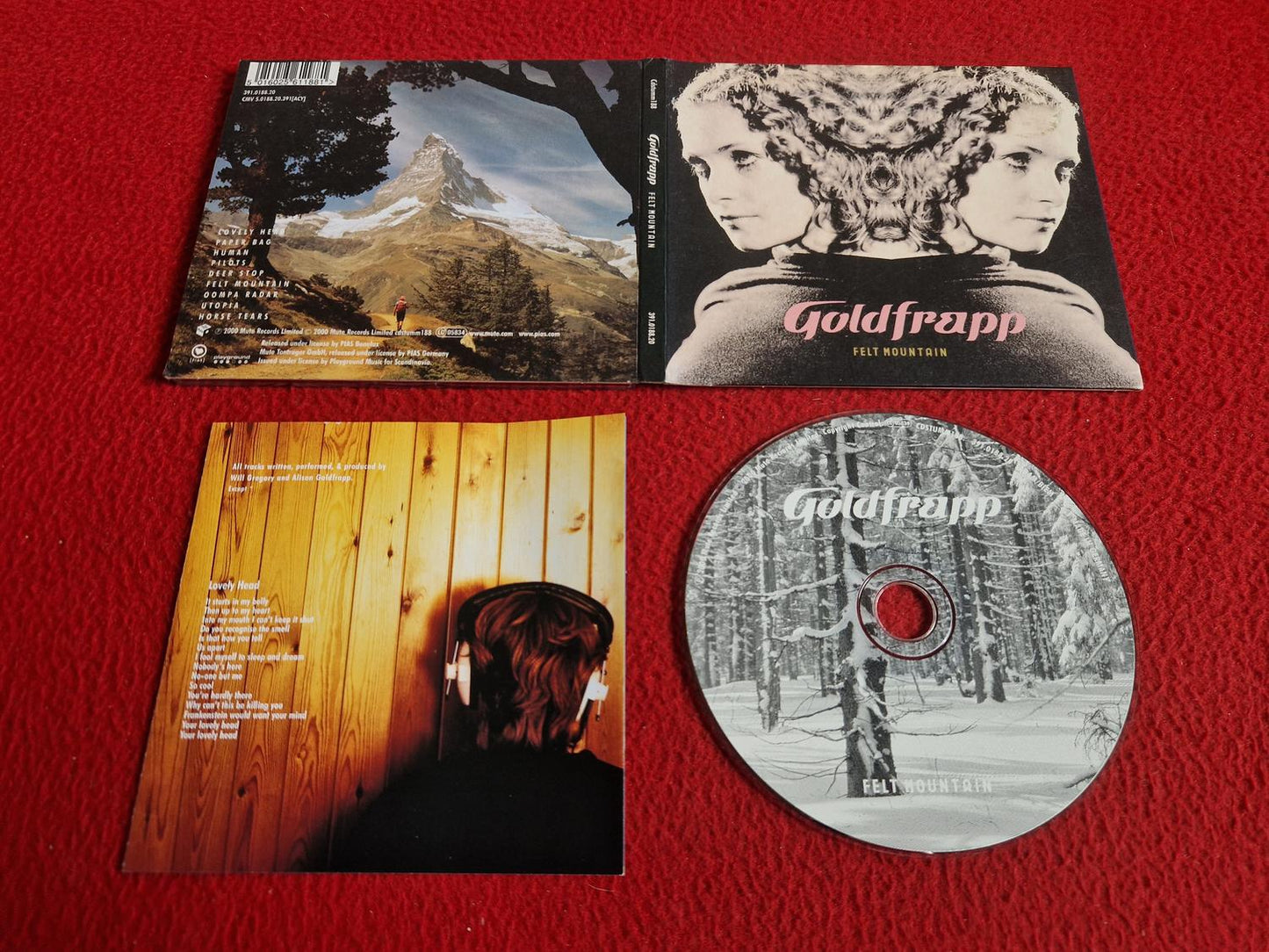 GOLDFRAPP FELT MOUNTAIN CD