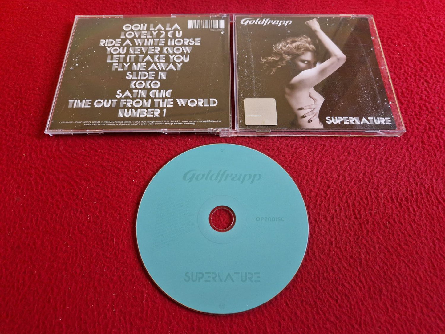 GOLDFRAPP SUPERNATURE CD