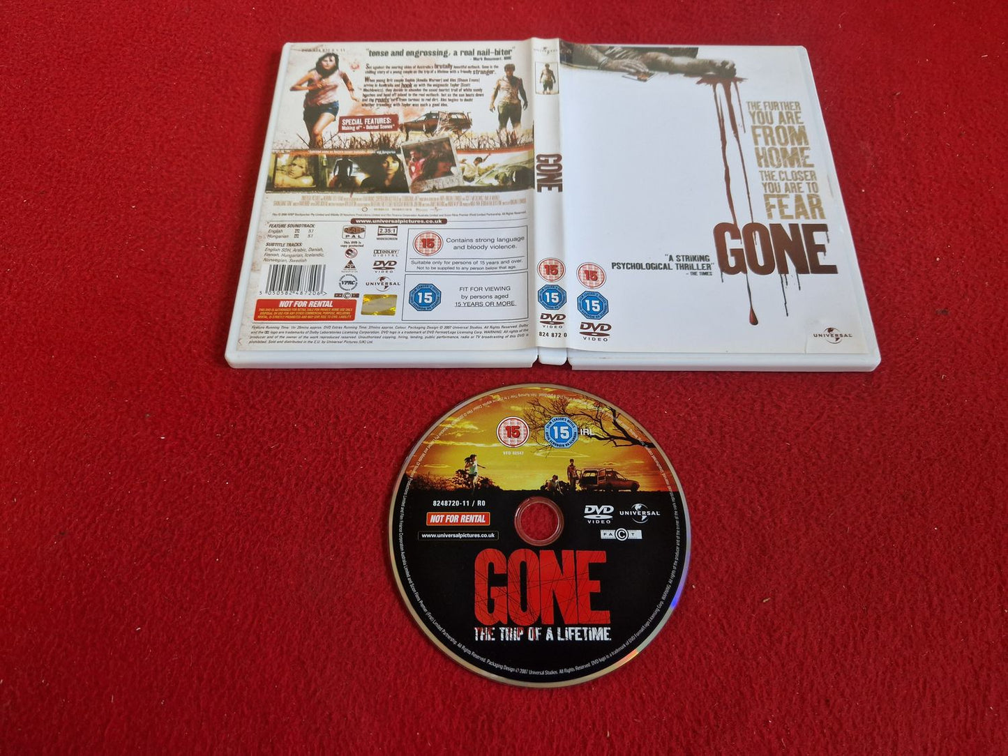 GONE DVD