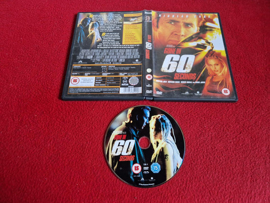GONE IN 60 SECONDS DVD