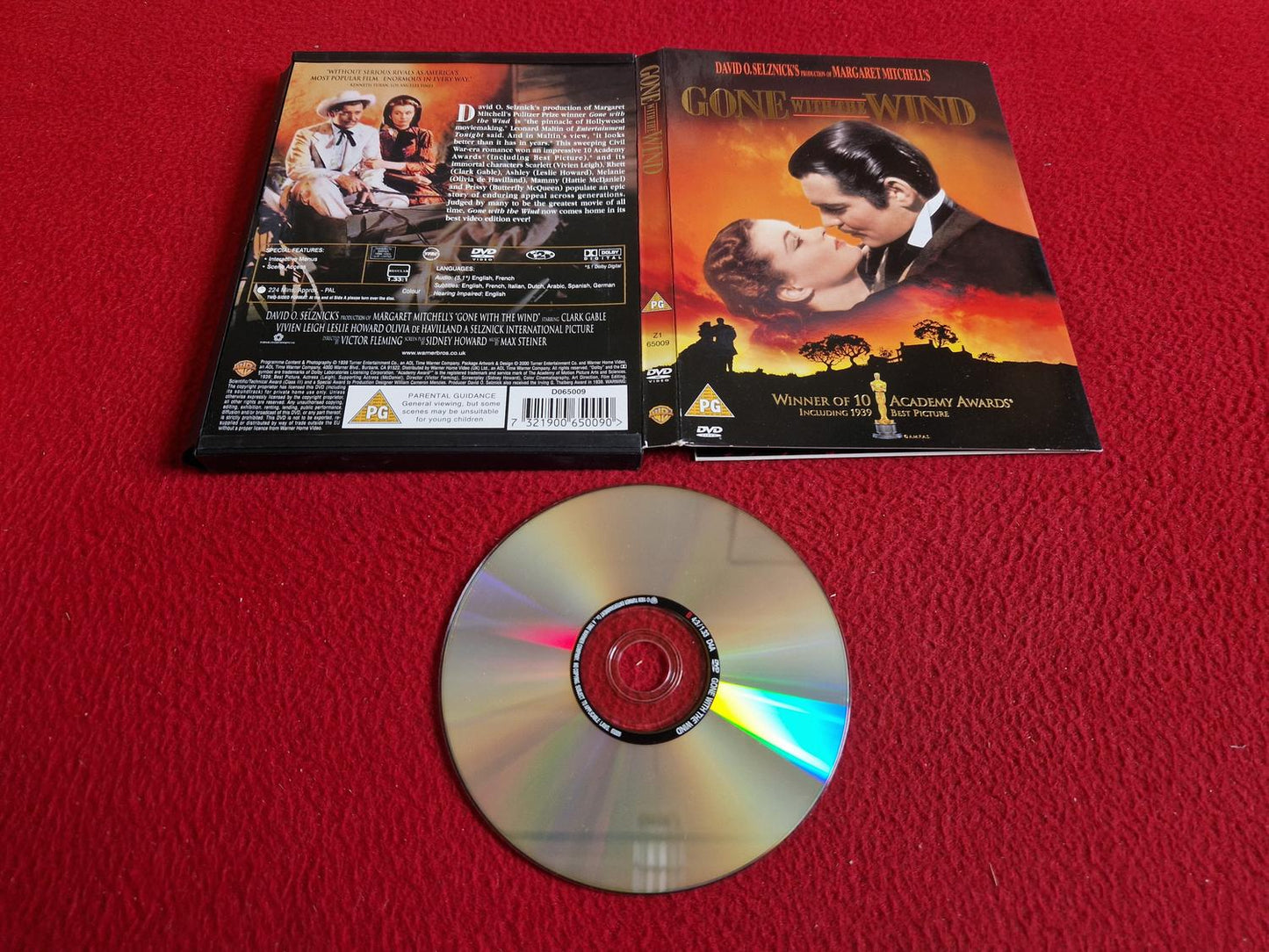 GONE WITH THE WIND [ SNAPCASE ] DVD