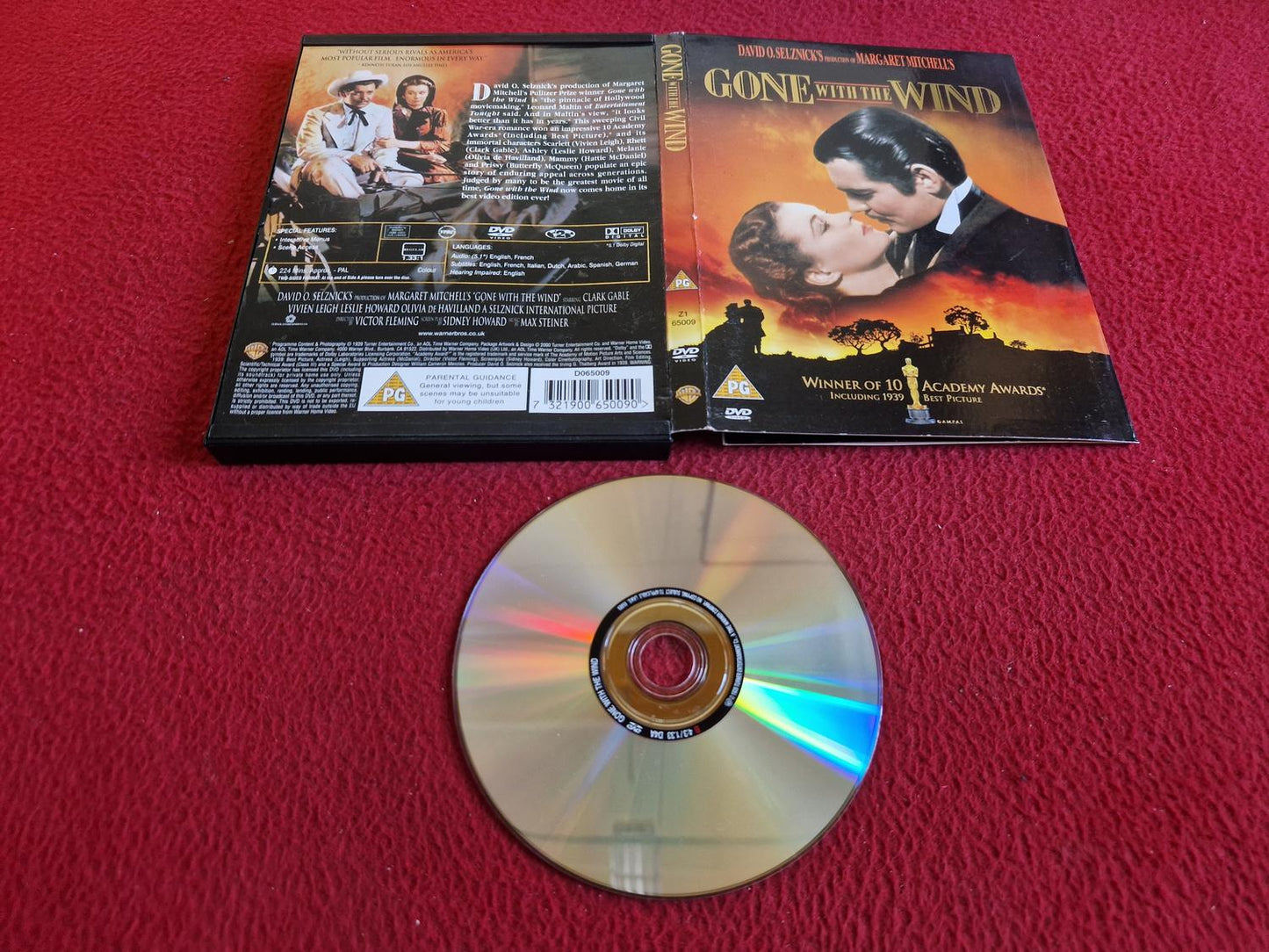 GONE WITH THE WIND [ SNAPCASE ] DVD