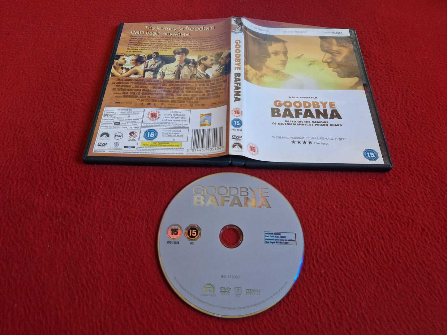 GOODBYE BAFANA DVD