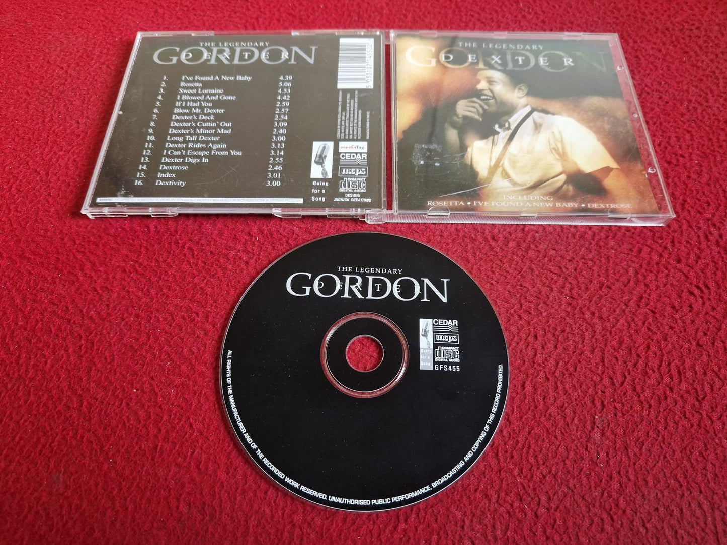 GORDON DEXTER THE LEGENDARY CD
