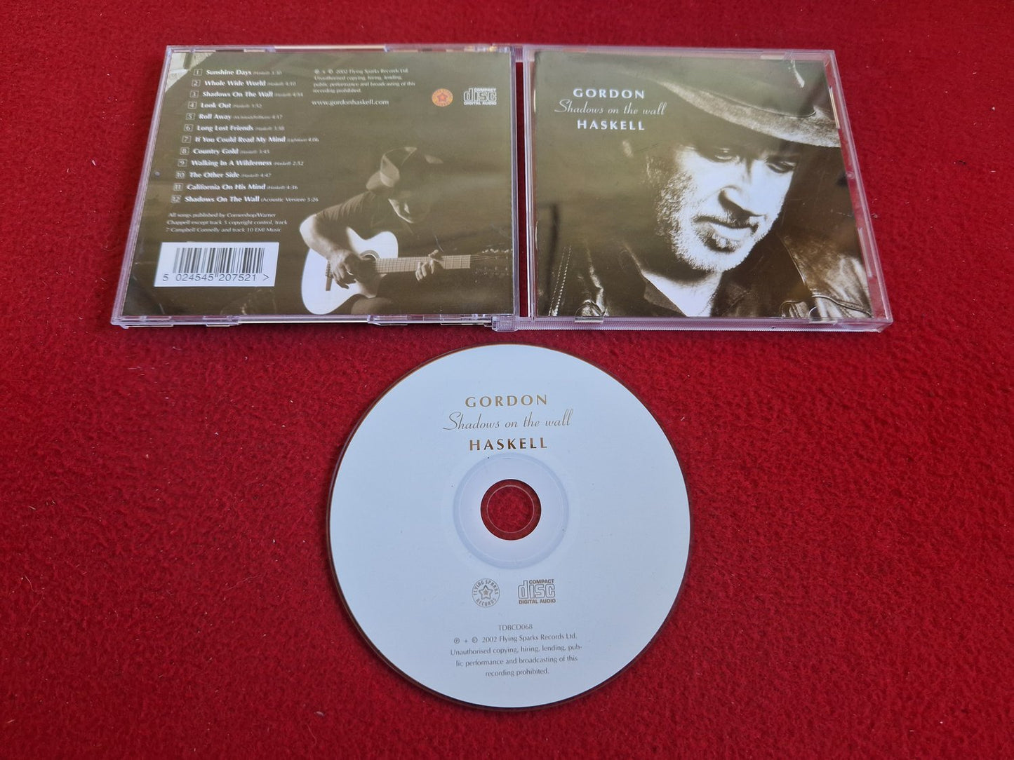 GORDON HASKELL SHADOWS ON THE WALL till CD