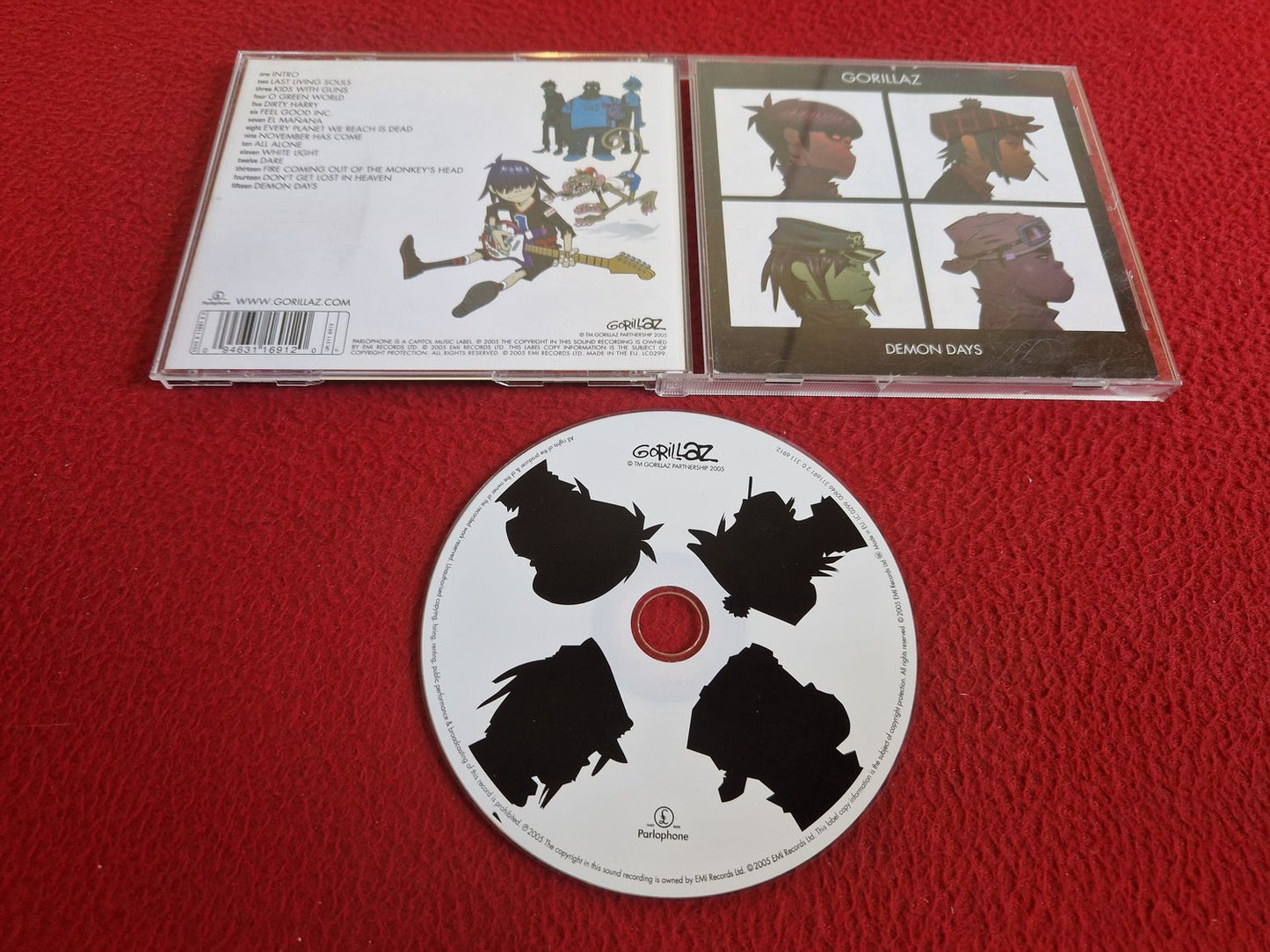 GORILLAZ DEMON DAYS CD