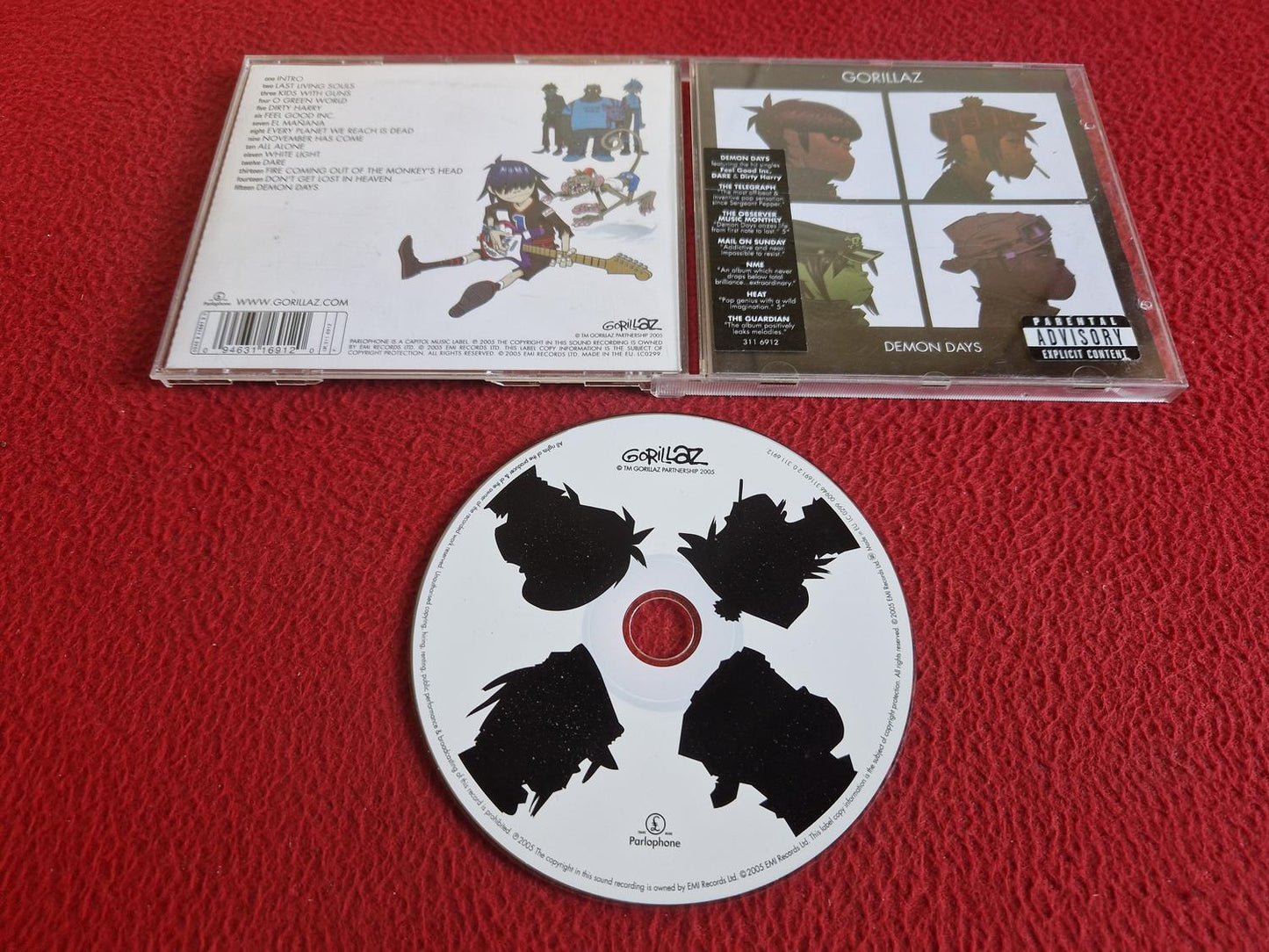GORILLAZ DEMON DAYS CD