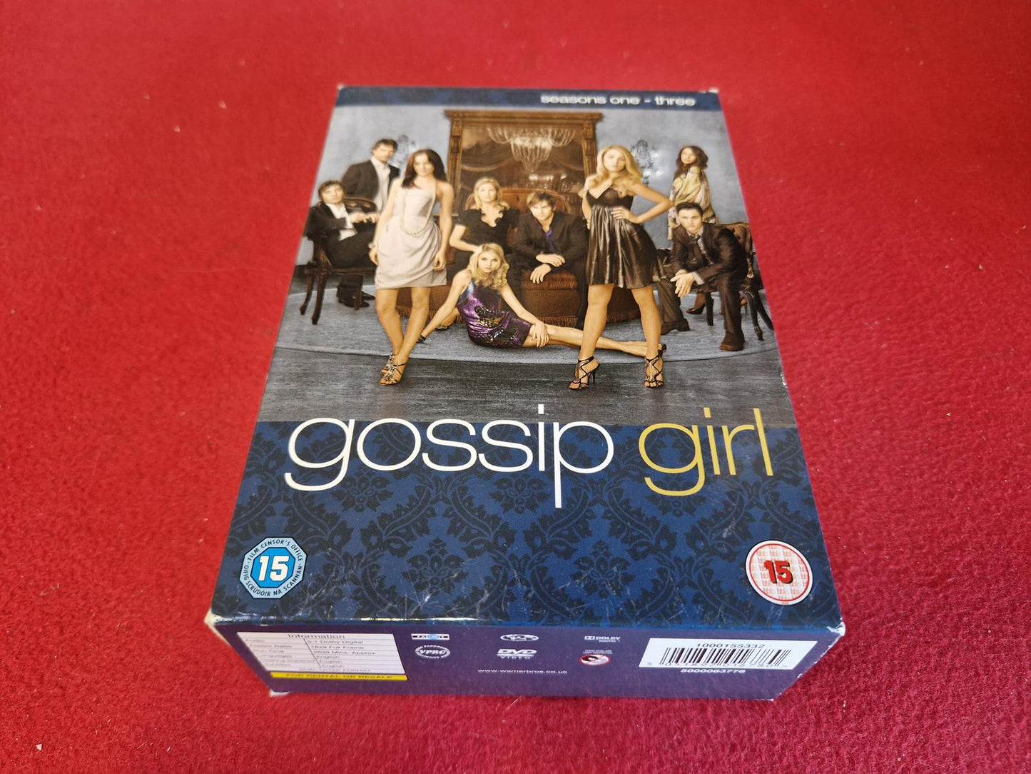 GOSSIP GIRL SEASONS 1 - 3 BOX till DVD