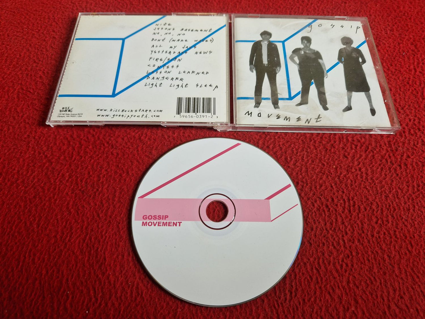 GOSSIP MOVEMENT CD