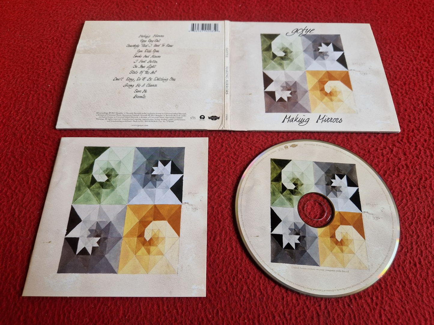 GOTYE MAKING MIRRORS CD