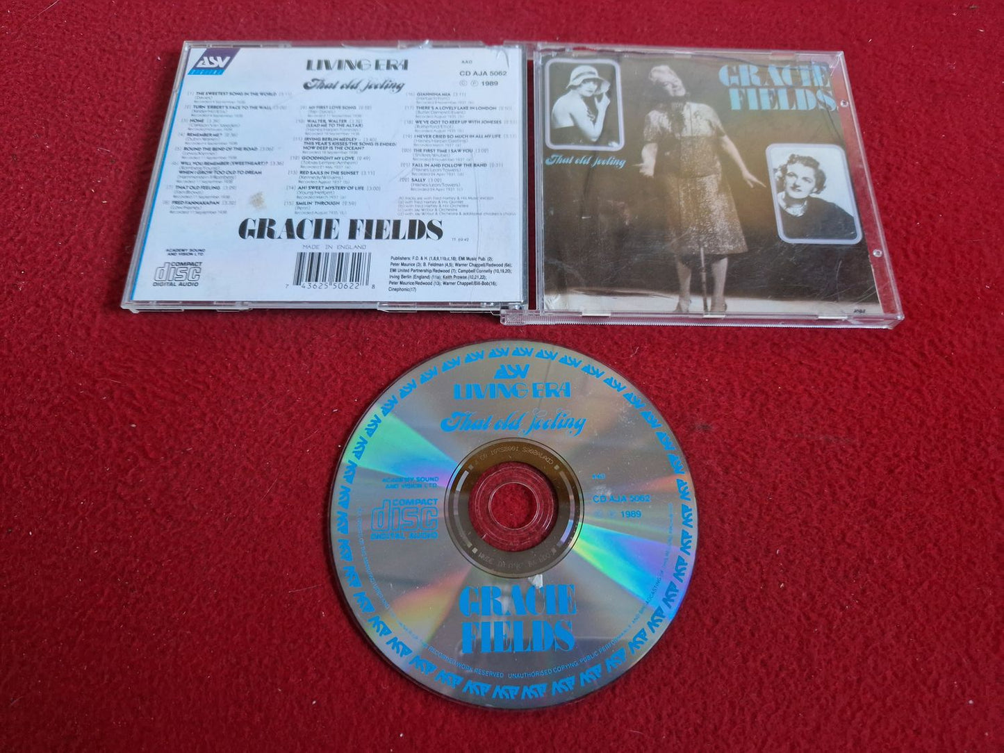 GRACIE FIELDS THAT OLD FEELING CD