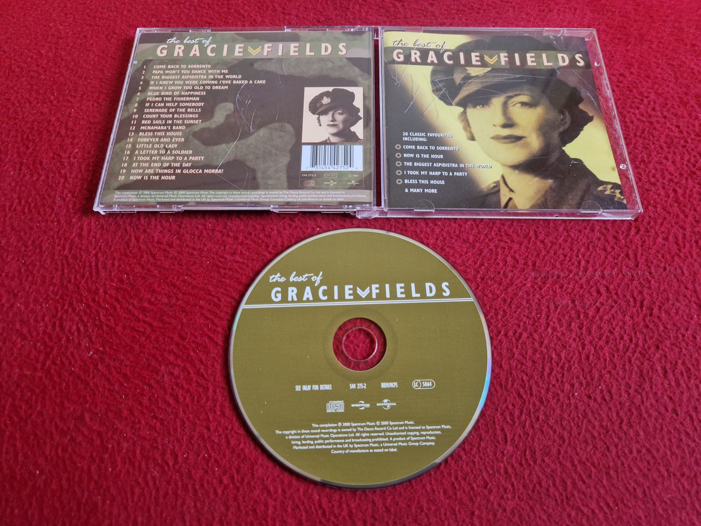 GRACIE FIELDS THE BEST OF GRACIE FIELDS CD