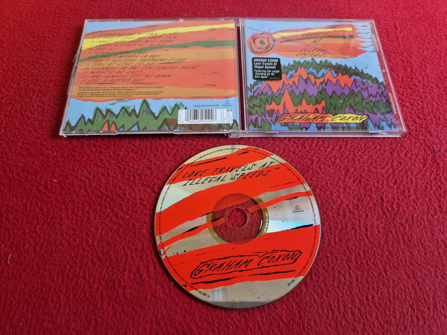 GRAHAM COXON LOVE TRAVELS AT ILLEGAL SPEEDS CD