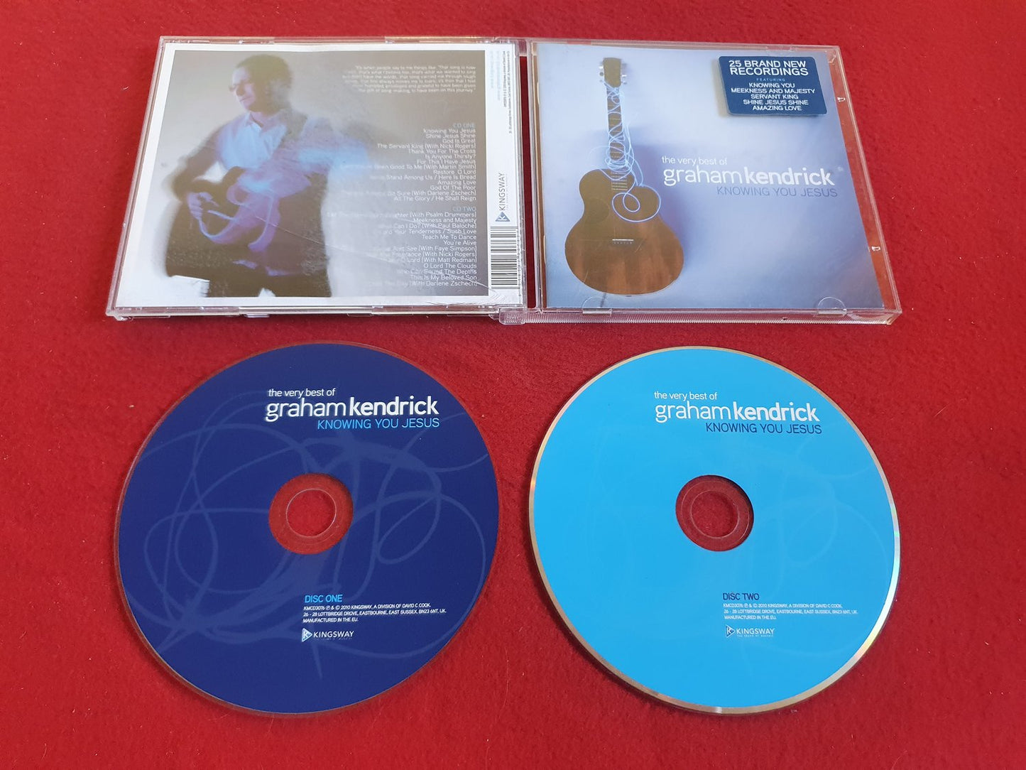 GRAHAM KENDRICK KNOWING YOU JESUS THE VERY BEST OF till CD