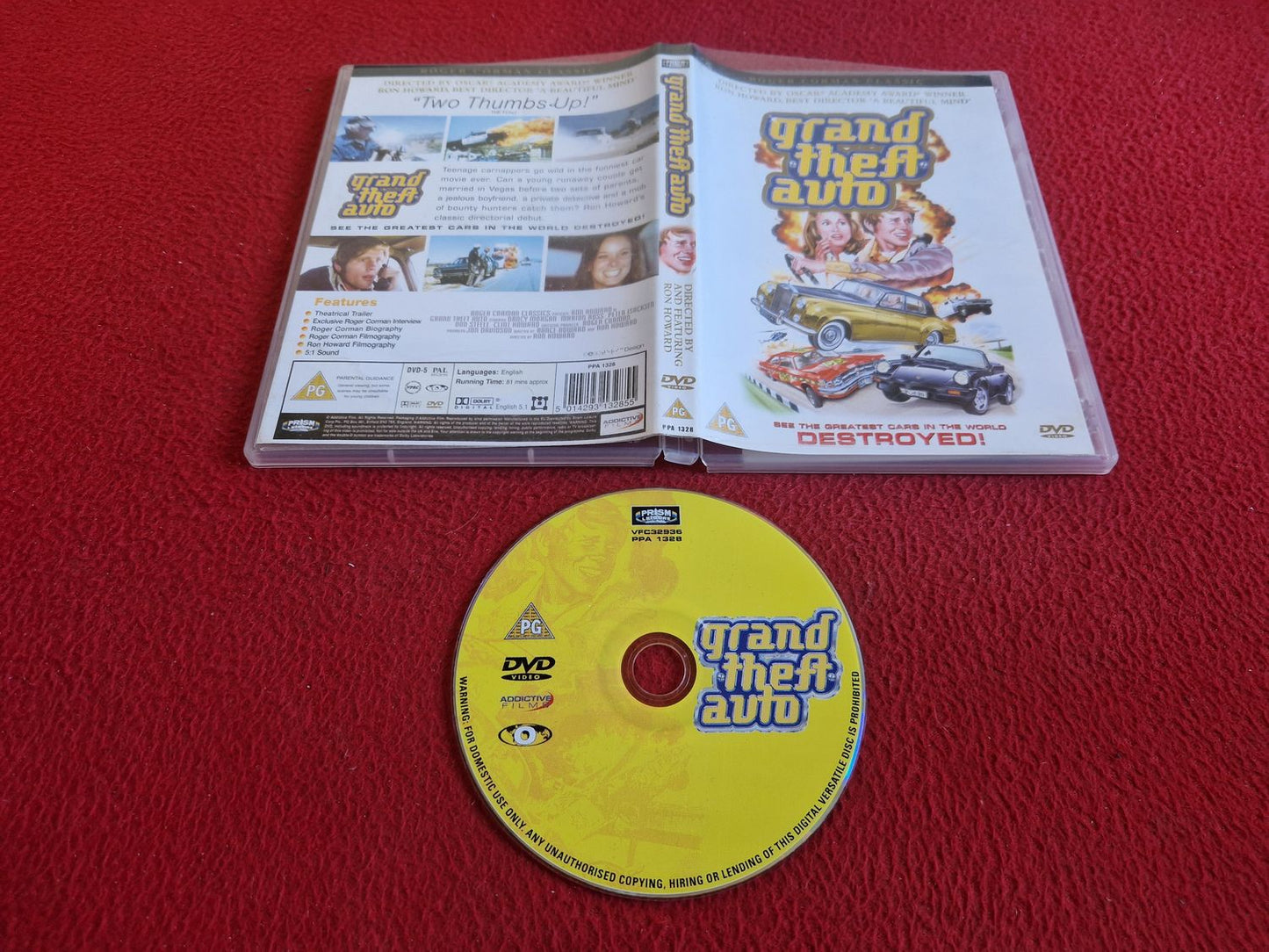 GRAND THEFT AUTO DVD