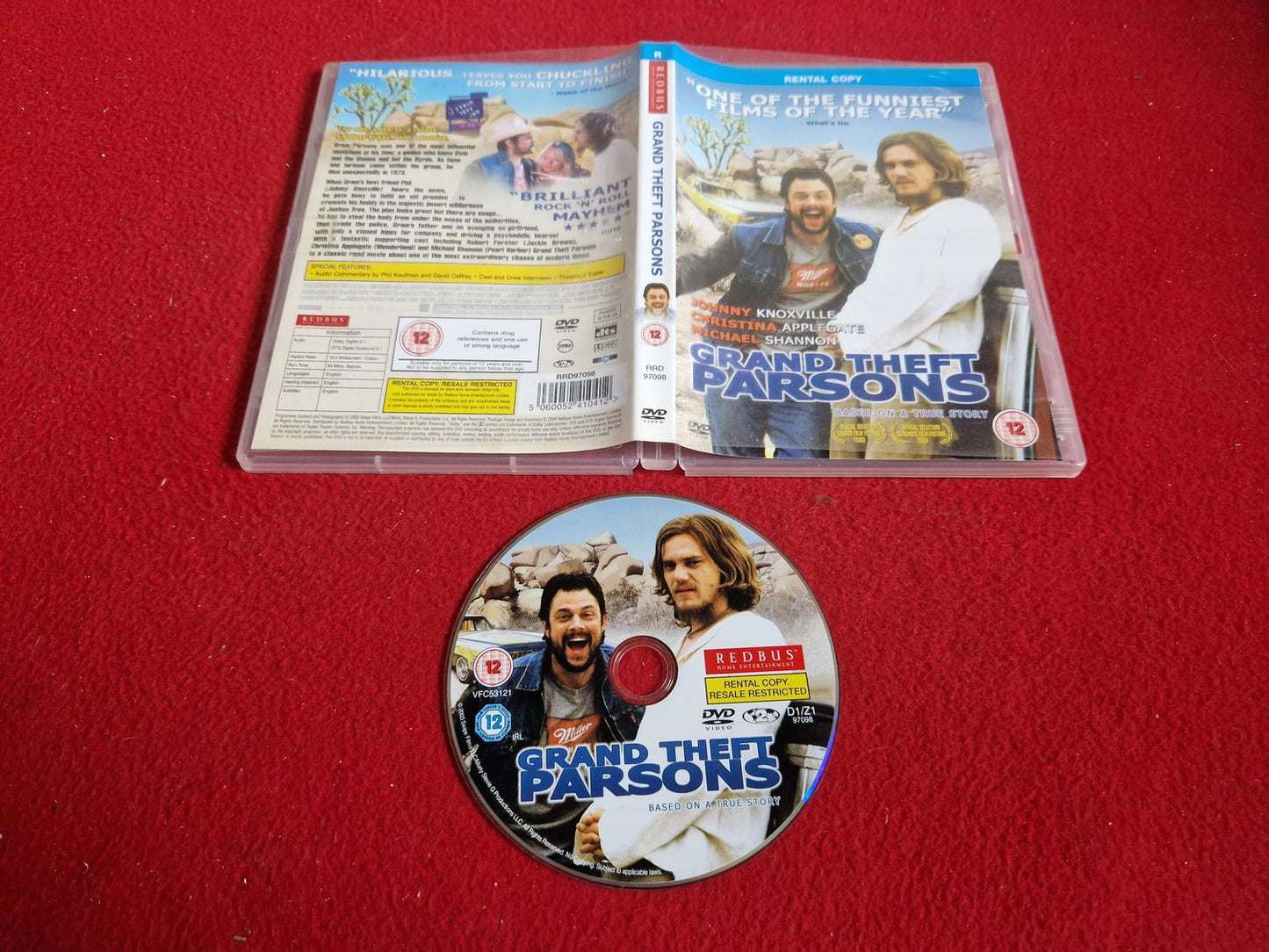 GRAND THEFT PARSONS DVD