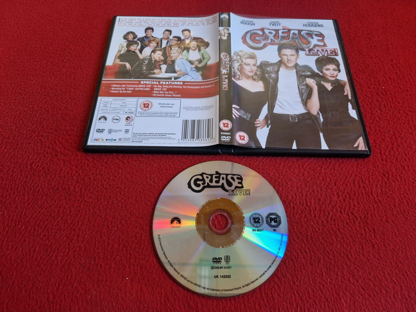 GREASE LIVE DVD