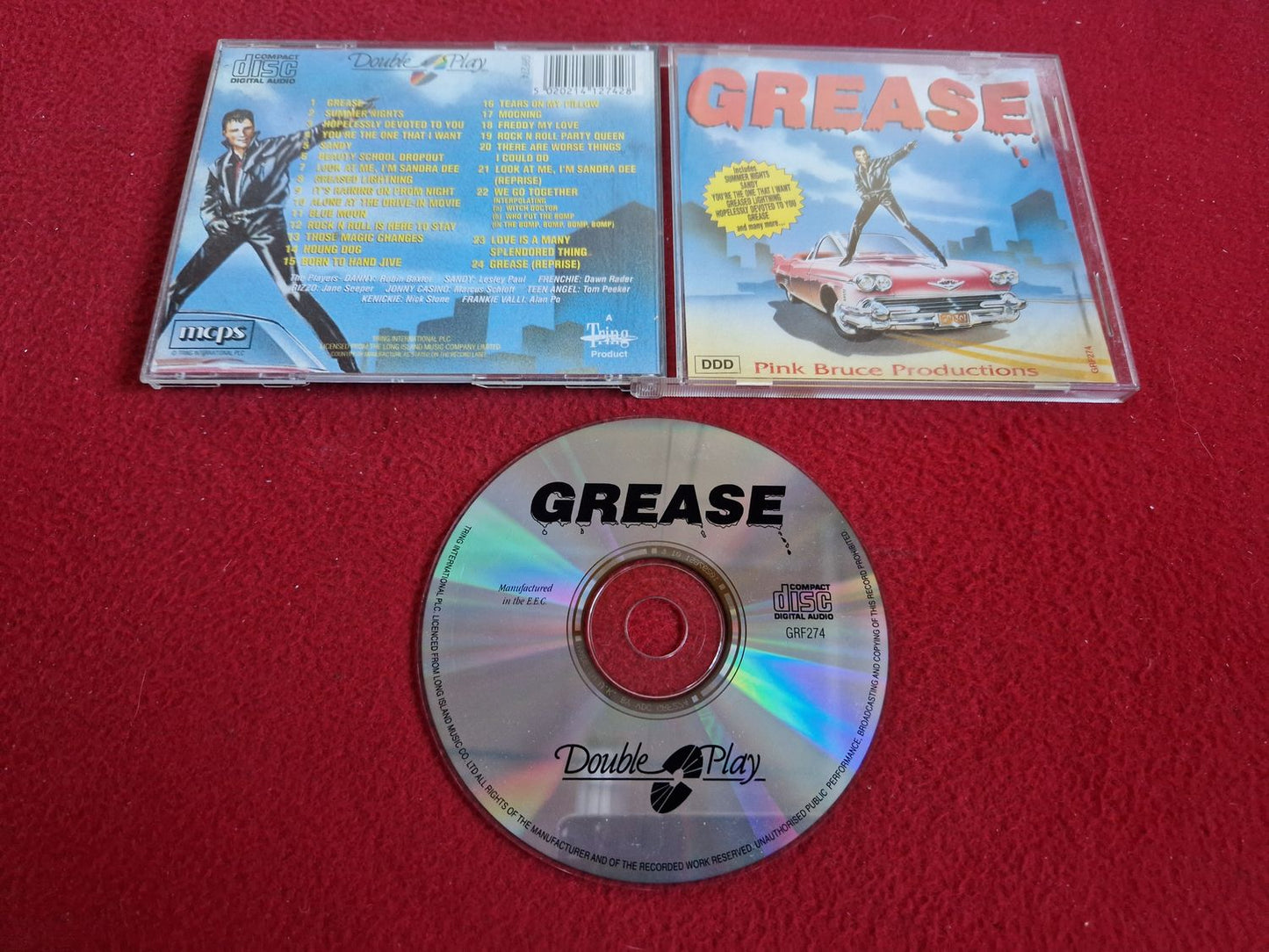 GREASE - PINK BRUCE PRODUCTIONS CD