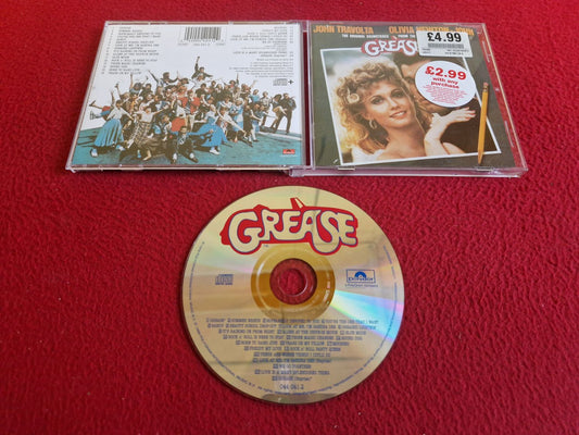GREASE THE ORIGINAL SOUNDTRACK CD
