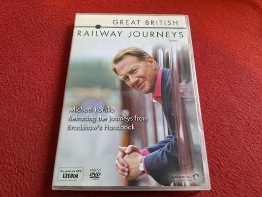 GREAT BRITISH RAILWAY JOURNEYS SERIES 1 BOX DVD