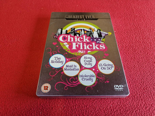 GREATEST EVER CHICK FLICKS THE HOLIDAY / ALONG CAME POLLY mfl BOX till DVD
