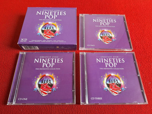 GREATEST EVER NINETIES POP CD BOX