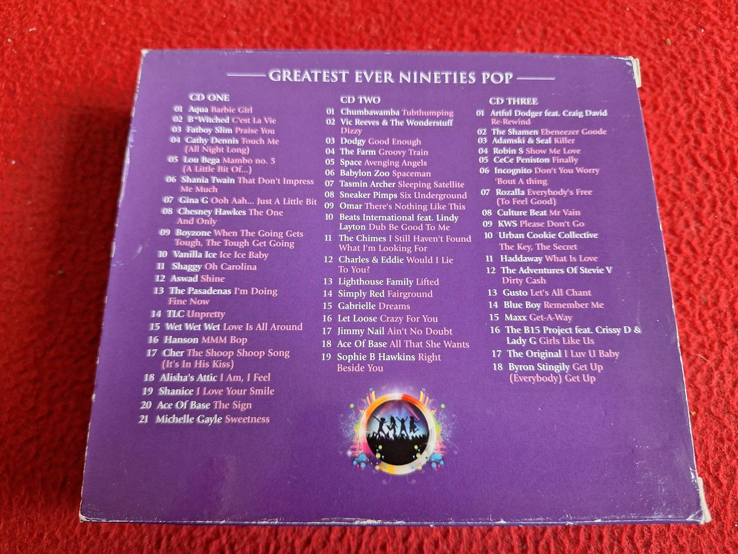 GREATEST EVER NINETIES POP CD BOX
