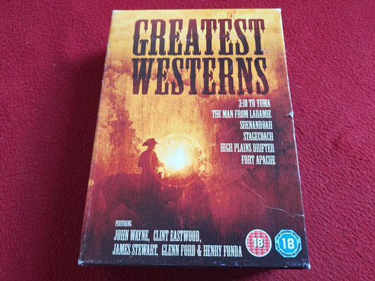 GREATEST WESTERNS - FORT APACHE / HIGH PLAINS DRIFTER mfl BOX DVD
