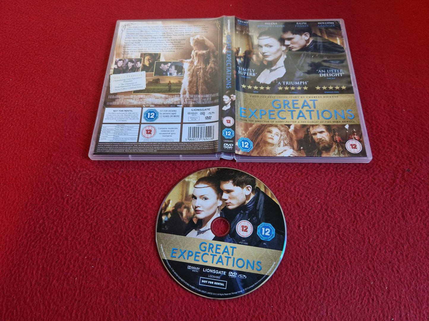 GREAT EXPECTATIONS DVD