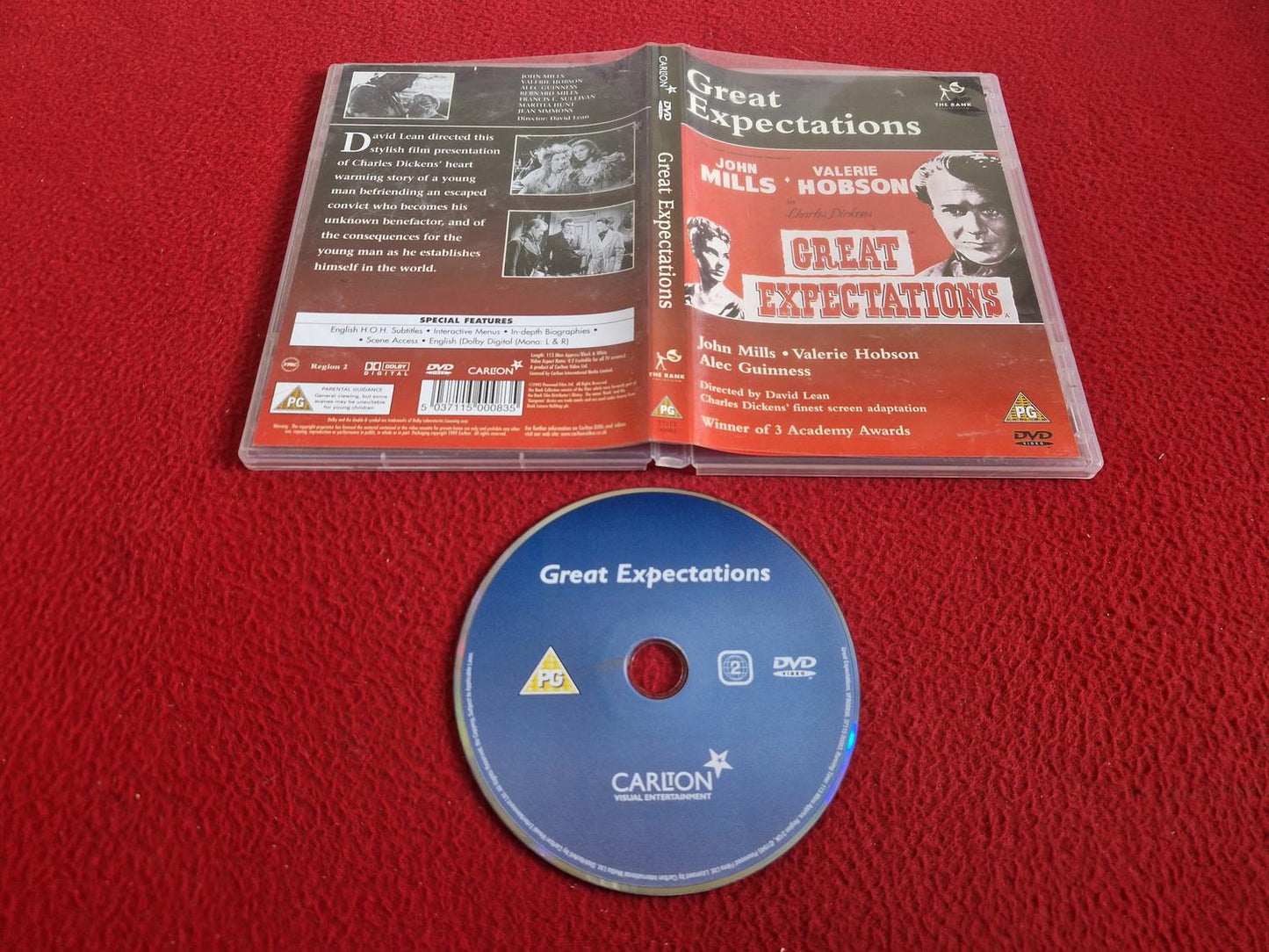GREAT EXPECTATIONS DVD