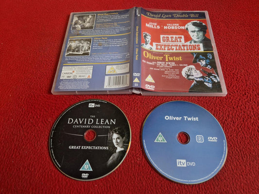 GREAT EXPECTATIONS / OLIVER TWIST [ ENGELSK TEXT ] DVD