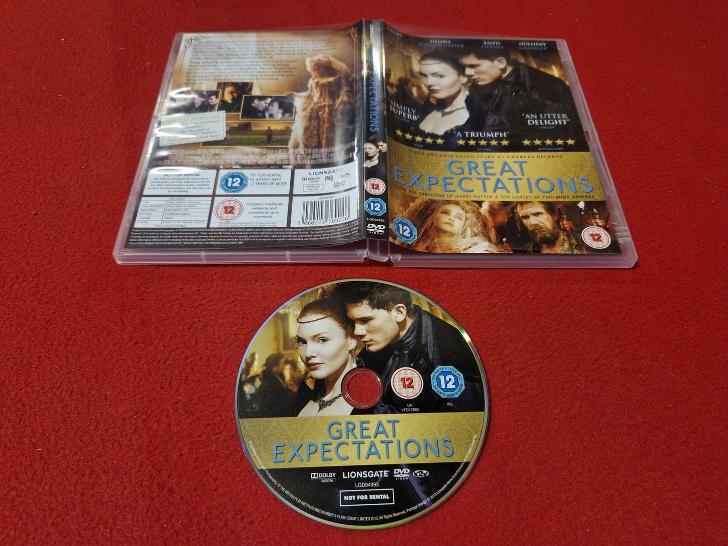 GREAT EXPECTATIONS till DVD
