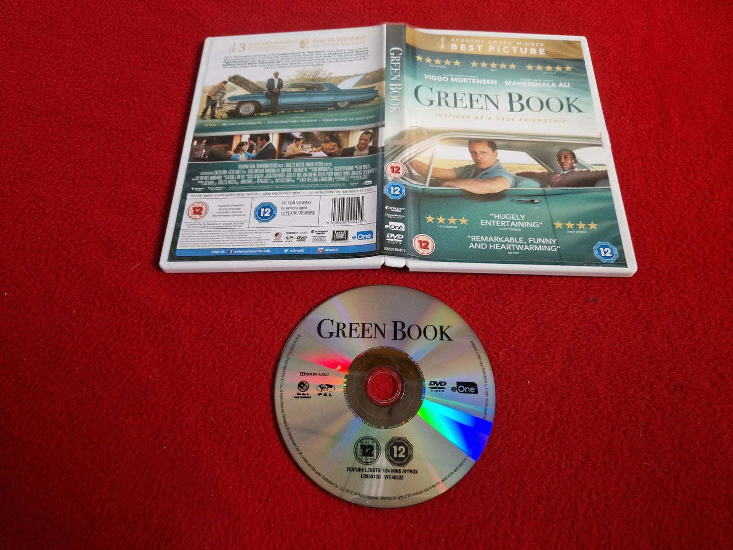 GREEN BOOK DVD