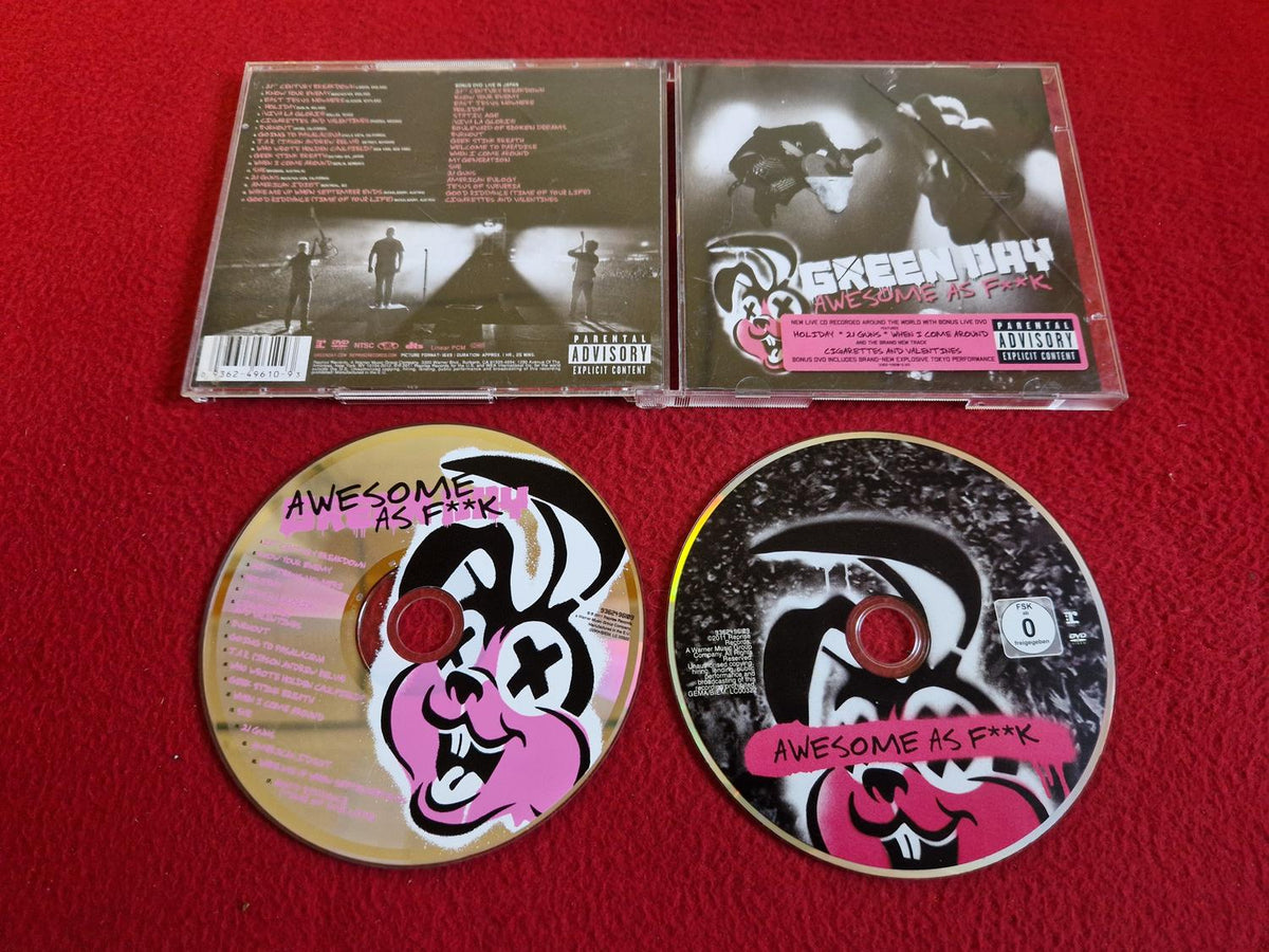 GREEN DAY AWESOME AS F**K CD / DVD