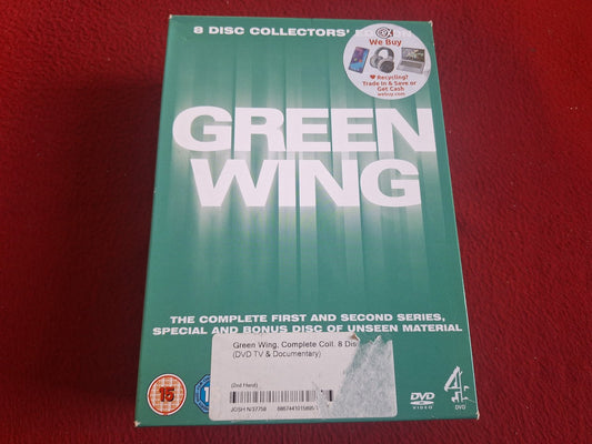 GREEN WING SERIES 1 & 2 + SPECIAL & BONUS MATERIAL BOX DVD
