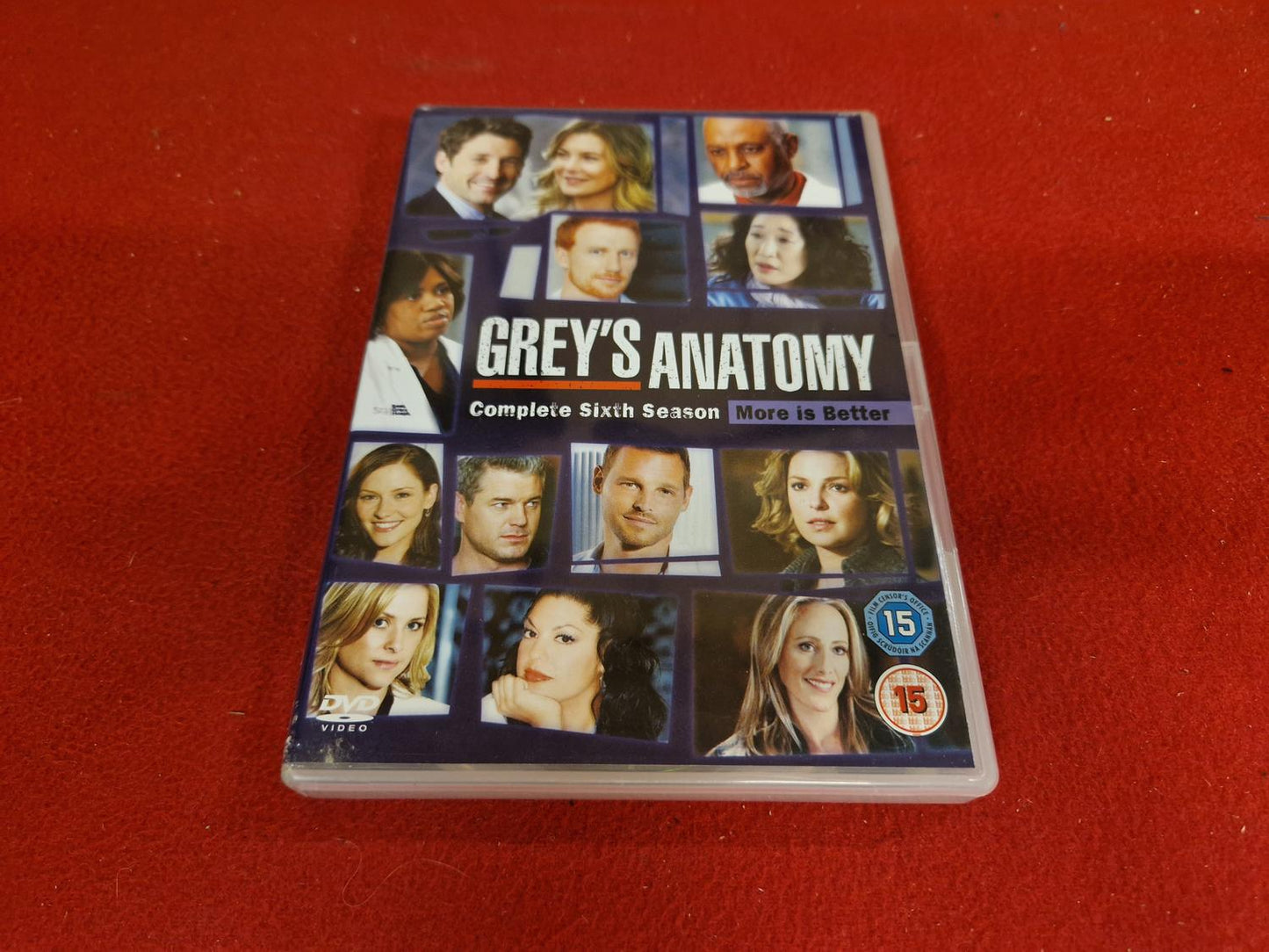 GREY'S ANATOMY COMPLETE SEASON 6 BOX till DVD