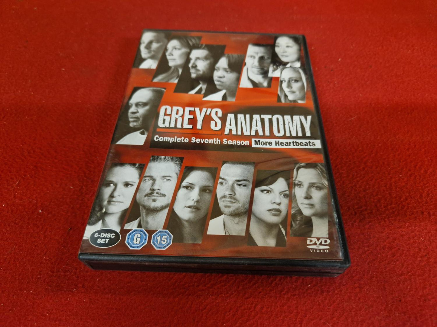 GREY'S ANATOMY COMPLETE SEASON 7 BOX till DVD