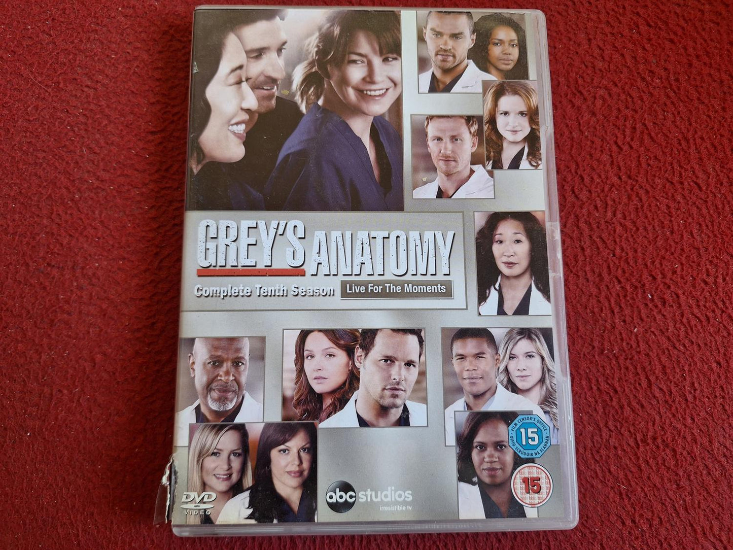 GREY'S ANATOMY SEASON 10 BOX DVD