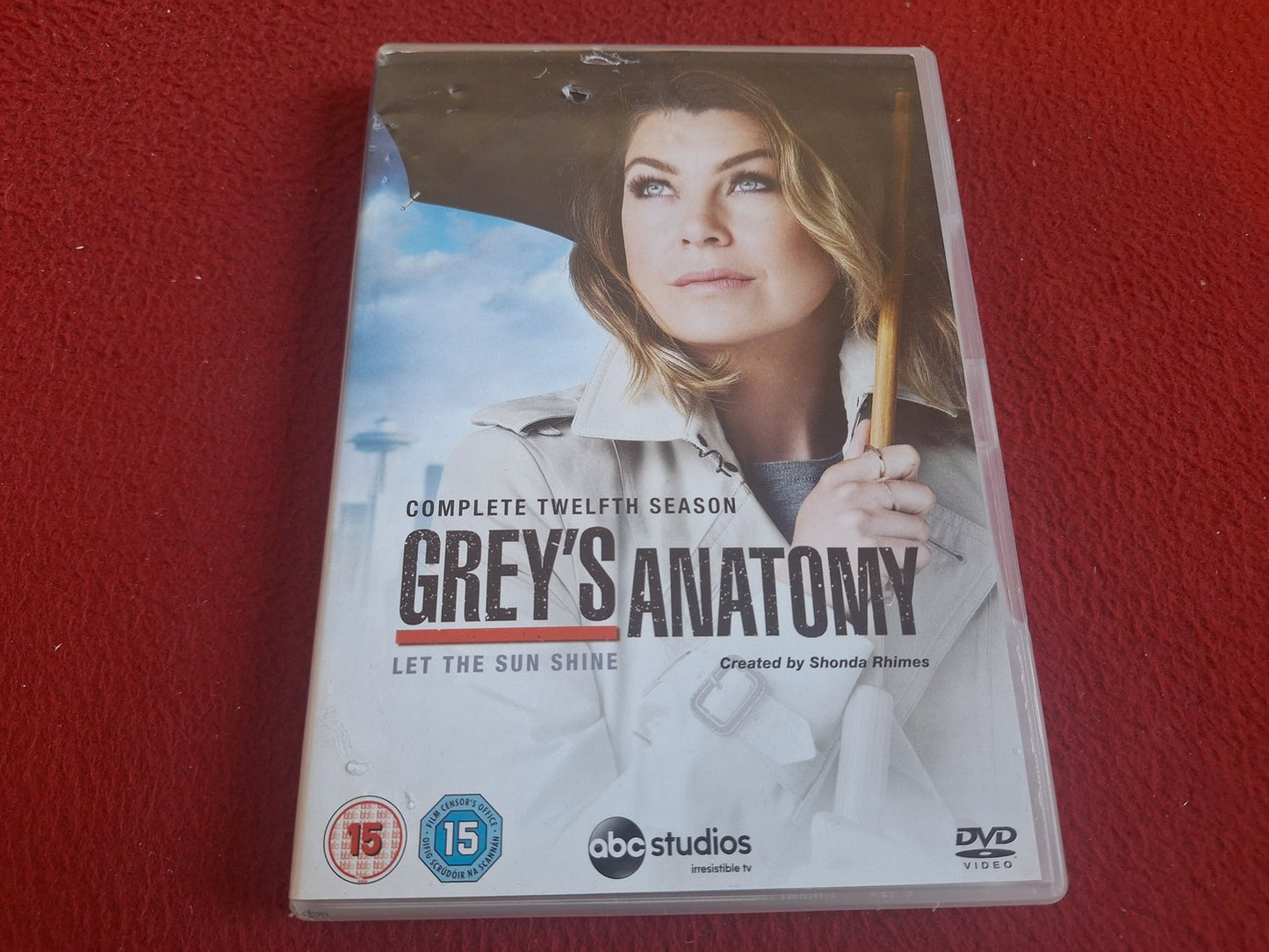 GREYS ANATOMY SEASON 12 BOX DVD