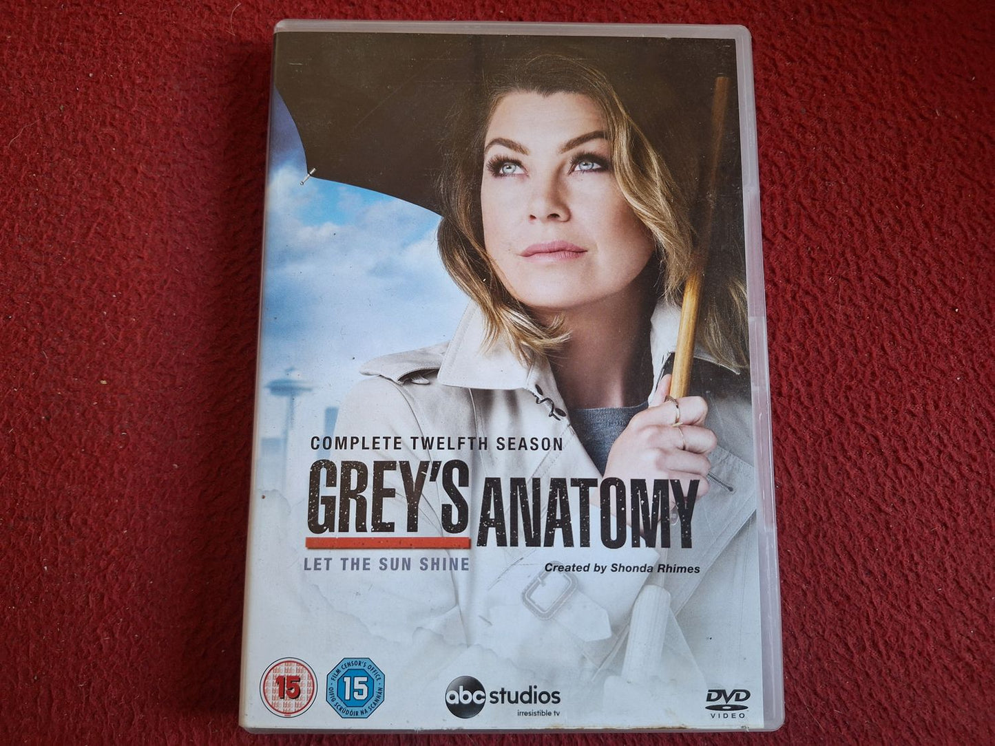 GREY'S ANATOMY SEASON 12 BOX DVD