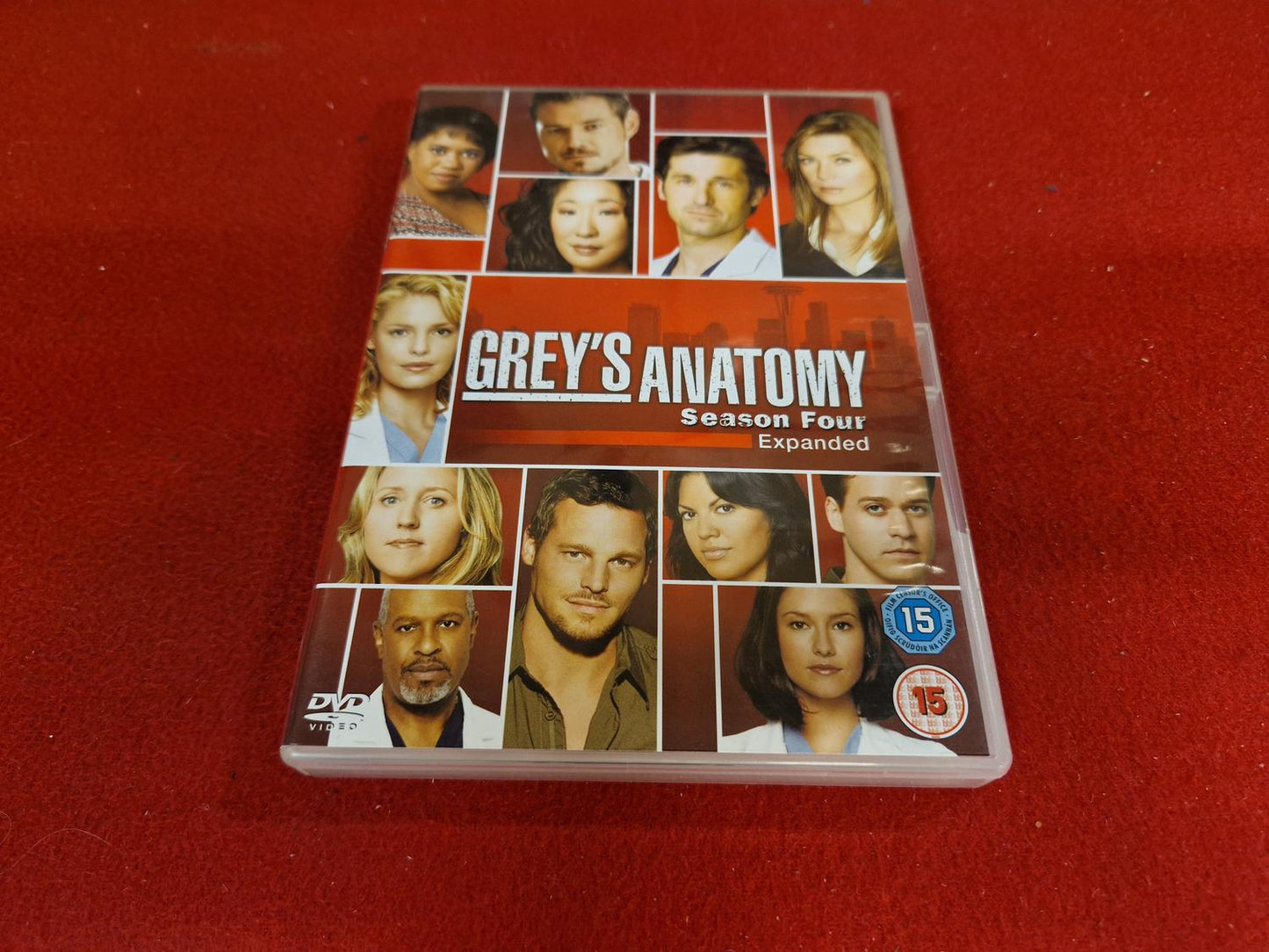 GREY'S ANATOMY SEASON 4 BOX till DVD