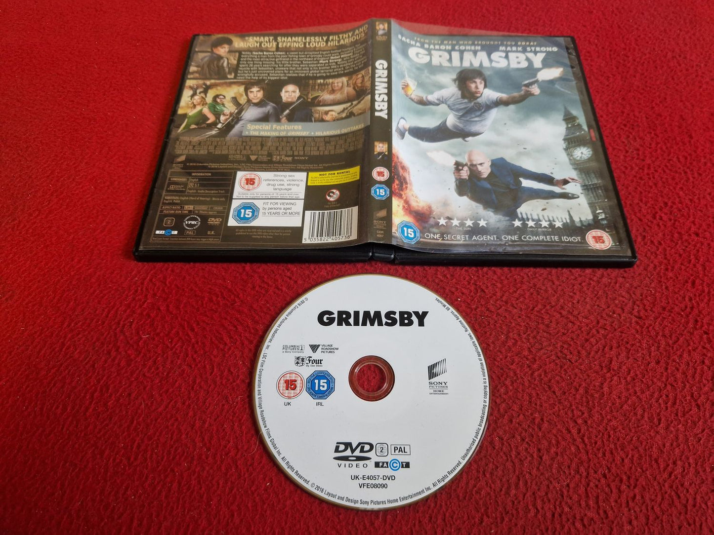 GRIMSBY DVD