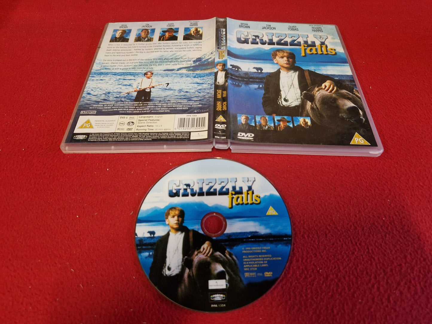 GRIZZLY FALLS till DVD