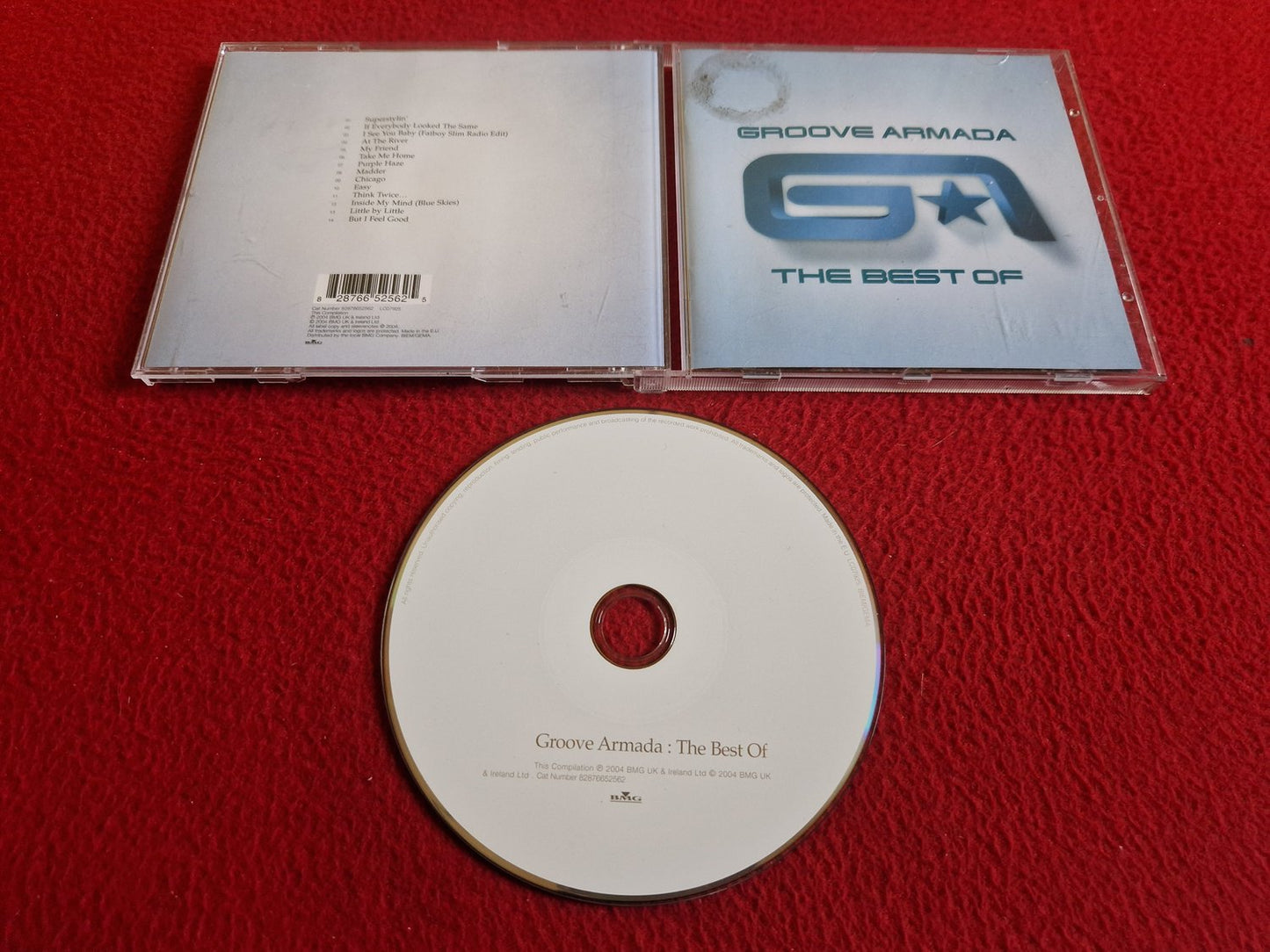 GROOVE ARMADA THE BEST OF CD