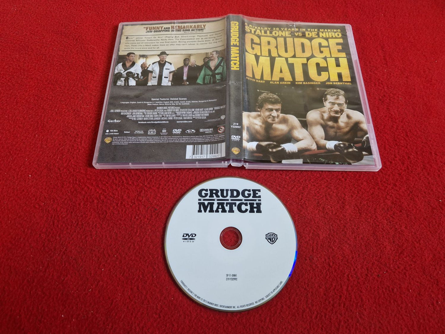 GRUDGE MATCH till DVD