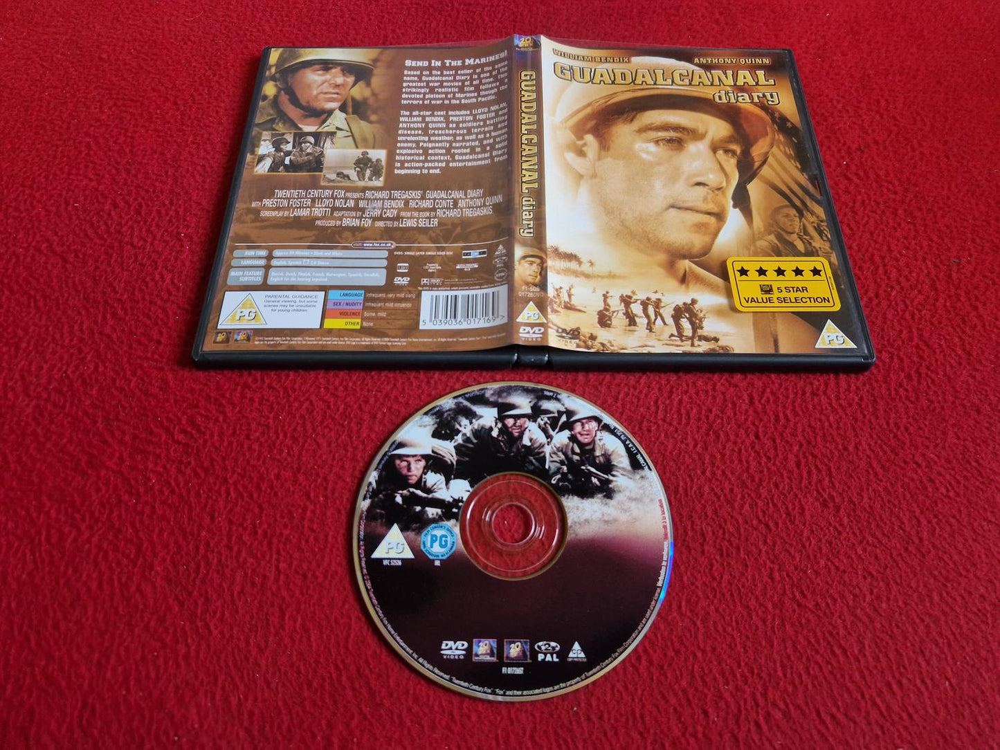 GUADALCANAL DIARY DVD