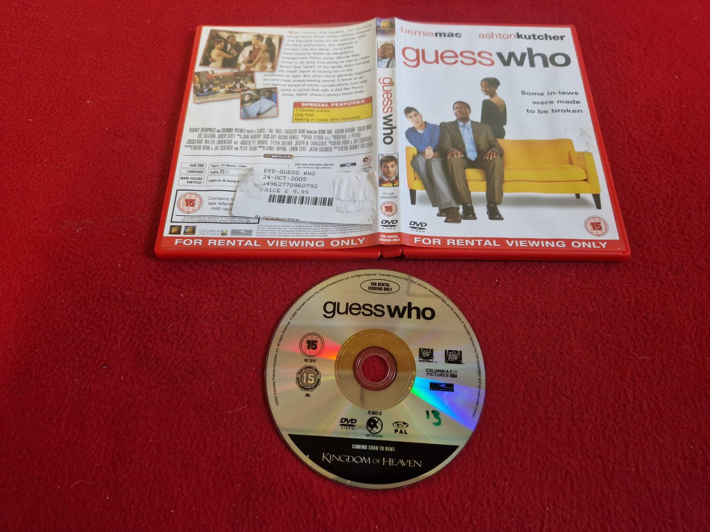GUESS WHO DVD