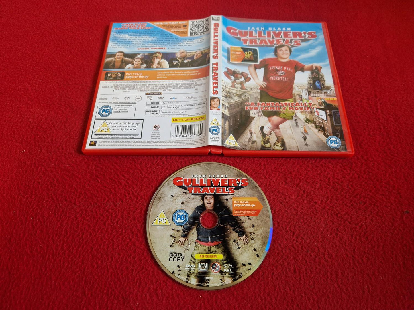 GULLIVERS TRAVELS DVD