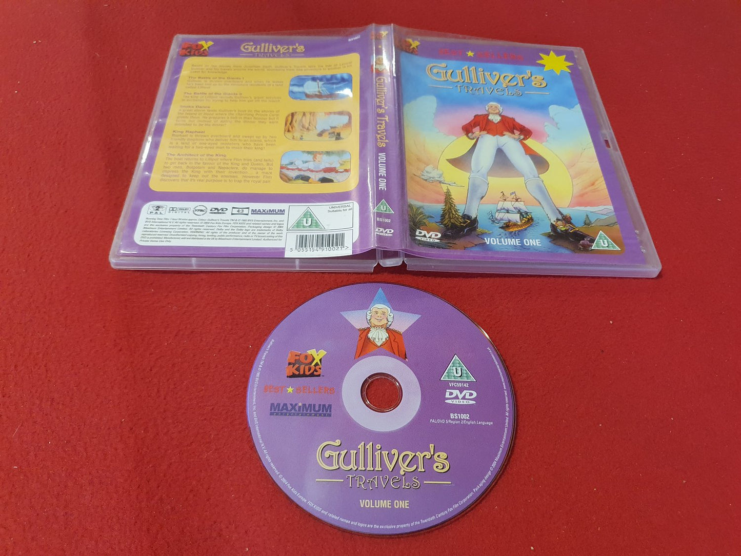GULLIVERS TRAVELS VOLUME 1 till DVD