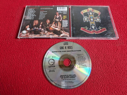 GUNS N' ROSES APPETITE FOR DESTRUCTION CD